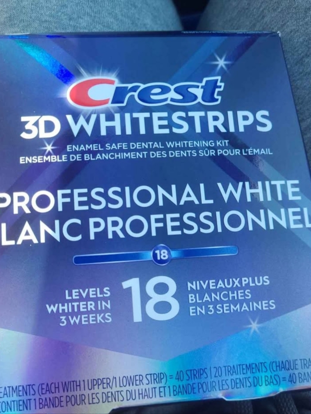 ✨️ Crest 3D WHITE STRIPS